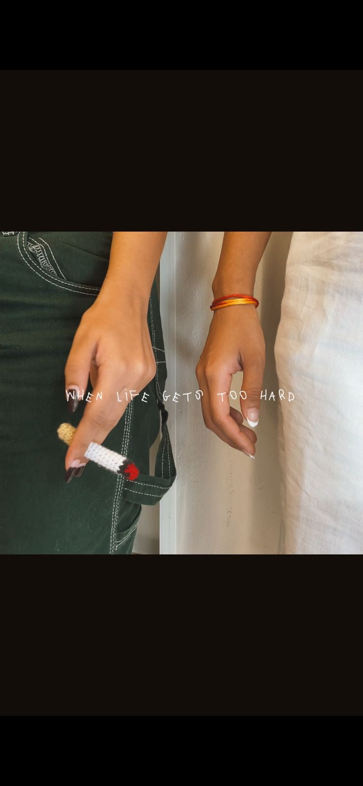 Cigarette plushie