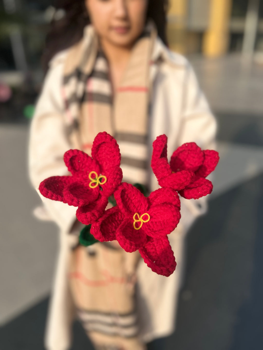 Crochet Open Tulips