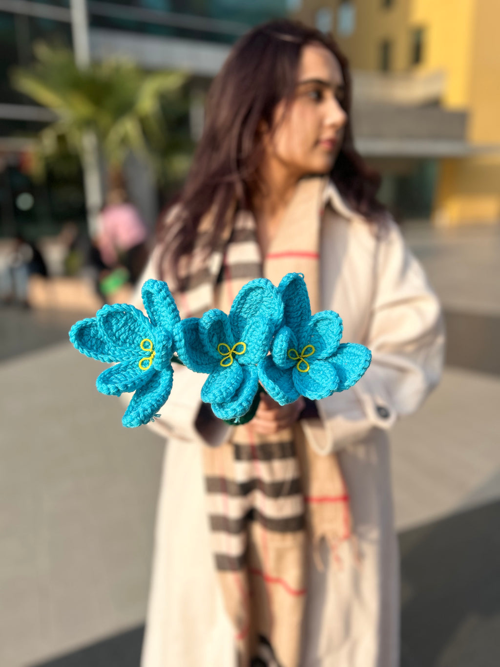 Crochet Open Tulips