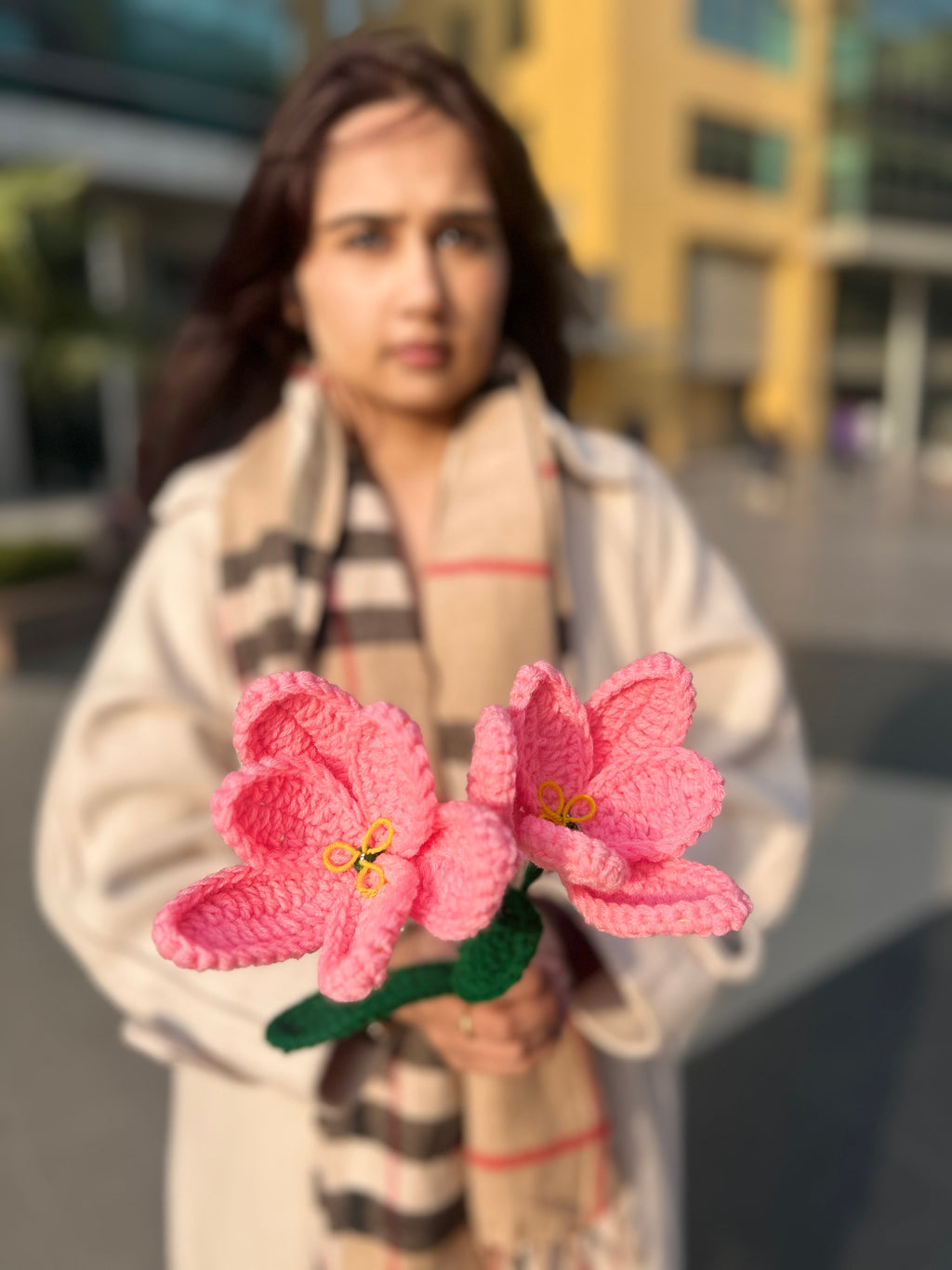 Crochet Open Tulips