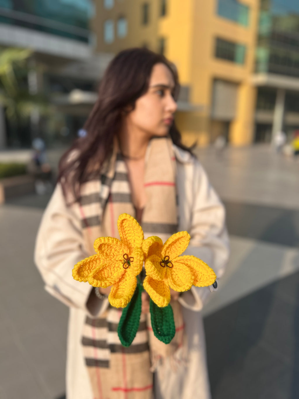 Crochet Open Tulips